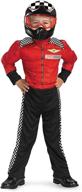 🏎️ boys' turbo racer costume size 4-6 logo