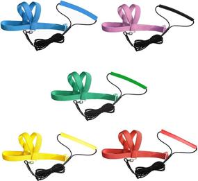 img 2 attached to 🦜 VANFAVORI Adjustable Bird Harness 2M Long Leash Kit for Outdoor Flying Training