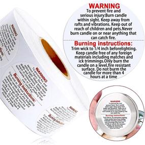 img 4 attached to 🚫 Dreecy Warning Container Stickers Craft Kit