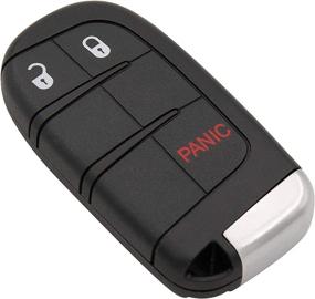 img 3 attached to Keyless2Go Replacement 3-Button Proximity Smart Key for Jeep Renegade M3N-40821302 735657526