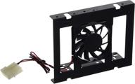 🖥️ rosewill rdrd-11003 2.5-inch ssd/hdd mounting kit with 60mm fan for 3.5-inch drive bay logo