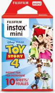 📸 fujifilm instax mini toy story 4 film - 10 exposures (short dated - expires march 2021): capture magical moments with buzz, woody, and more! logo