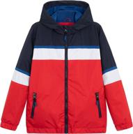 snow dreams lightweight resistant windbreaker boys' clothing : jackets & coats logo