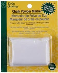 img 1 attached to Dritz 3184 Chalk Powder Marker: Precision Marking Tool for Sewing, Drawing, and Crafting