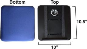 img 1 attached to Подушка для iPad с регулируемым углом наклона "Prop 'n Go Slim" для Air, Mini, Pro, iPhone и др. (голубая)
