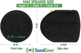 img 3 attached to Marine Speaker Covers Wakeboard Speakers