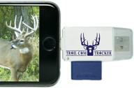 📸 ultimate trail cam tracker sd card reader - iphone & android - fastest game camera viewer & deer hunting smartphone memory card player - free case - hunt big bucks logo