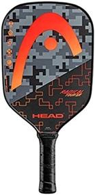 img 1 attached to HEAD Graphite Pickleball Paddle - Radical Tour 🎾 Lightweight Paddle with Honeycomb Polymer Core &amp; Comfort Grip, Red