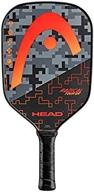 head graphite pickleball paddle - radical tour 🎾 lightweight paddle with honeycomb polymer core &amp; comfort grip, red логотип