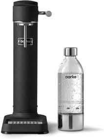 img 3 attached to 🍾 Aarke Carbonator III - Premium Sparkling Water Maker with PET Bottle (Matte Black)