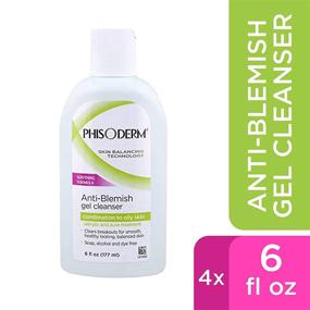 img 2 attached to 🧴 pHisoderm Anti-Blemish Gel Cleanser: Oily & Acne-prone Skin, 6oz Bottle (Pack of 4)