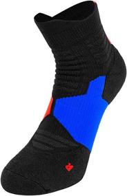 img 2 attached to 🧦 Cushioned Anti-Blister Ankle Compression Basketball Socks for Men by Toes&Feet