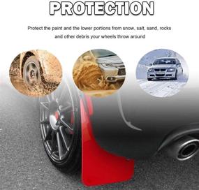 img 2 attached to Ruien Universal Splash Guards Fastener Exterior Accessories