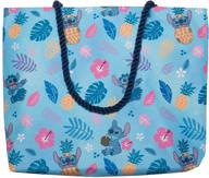 disney stitch hawaiian beach travel logo