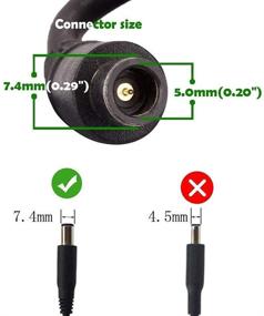 img 3 attached to Charger Latitude Laptop Adapter Cord Plug