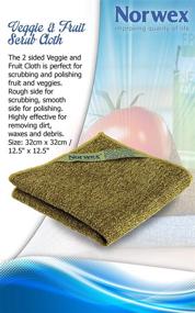 img 1 attached to 🥦 Enhance Your Home Kitchen with Norwex Veggie & Fruit Scrub Cloth Model