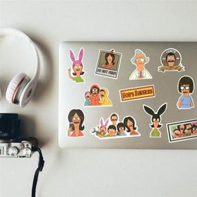 img 1 attached to 🍔 Bobs Burgers Stickers Pack - 100PCS Funny TV Show Cartoon Decals for MacBook, Laptop, Bottle, Luggage & More!