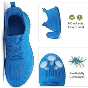 img 1 attached to Premium Lightweight 👟 Breathable Trainers for Running