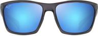 🕶️ optimize your visibility with maui jim makoa men's wrap sunglasses логотип