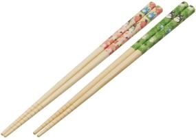 img 1 attached to Japanese Bamboo Chopsticks with My Neighbor Totoro Designs