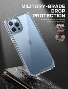 img 2 attached to 📱 Premium Clear Protective Case for iPhone 13 Pro Max - SUPCASE Unicorn Beetle Style Series (2021 Release) 6.7 Inch