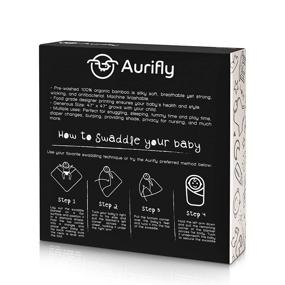 img 2 attached to Premium Organic Muslin Swaddle Blankets with Star Cloud and Tree Patterns – 100% GOTS Bamboo, Luxe Comfort - Aurifly