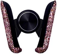 bling crystal car phone holder logo