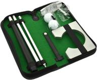 🏌️ neon executive gift: ultimate portable golf putter set for indoor putting practice on the go logo