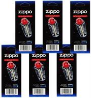 🔥 zippo lighter 6 flint card (pack of 36 flints), black (1flt-z) - improved seo-friendly product name logo