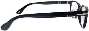 img 1 attached to 👓 PO3012V Eyeglasses for Men by Persol in Black