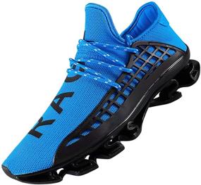 img 4 attached to DUORO Sneakers Breathable Athletic Lightweight Men's Shoes for Athletic