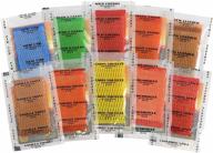 🚗 auto scents - premium car air freshener pads sampler (pack of 10 assorted scents) logo