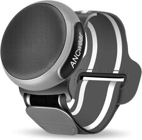 img 4 attached to Перевод на русский язык названия товара: "ANCwear Портативная TWS Bluetooth колонка с двойным соединением 5.0 - Активная наружная колонка для мотоцикла, велосипеда, автомобиля, душа, похода и бега".