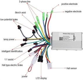 img 3 attached to 🚲 Enhanced Motor Brushless Controller: Rainproof LCD Display Control Panel with Shift Switch for Electric Bikes