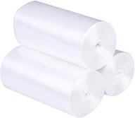 🗑️ 2.6 gallon small clear trash bags - 150 count garbage bags for bathroom, bedroom, and office wastebaskets by aijoso logo
