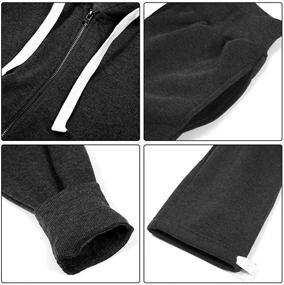 img 2 attached to Men's Tracksuit Set, Casual Athletic Sweatsuit for Jogging, 2-Piece Outfit