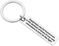 🔑 sentimental keychain: perfect best friend birthday gift for son and daughter from dad or mom logo