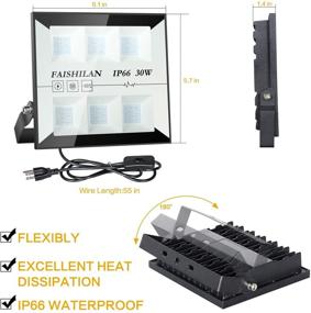 img 2 attached to FAISHILAN Outdoor Lights Blacklight Waterproof