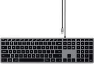 💡 satechi slim w3 backlit keyboard with numeric keypad – usb-c connection – compatible with 2021 macbook pro m1 pro & max, 2021 imac, 2020 mac mini, 2020 macbook air – illuminated keys логотип