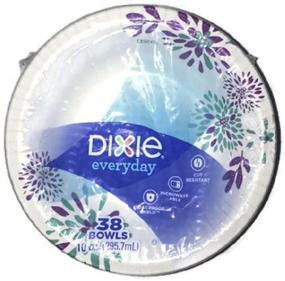 img 1 attached to 🍽️ Dixie Everyday Paper Plate & Bowl Bundle: Large (44 ct), Small (50 ct), and Bowl (38 ct)