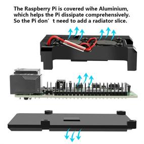 img 2 attached to Raspberry Heatsink Designed Aluminum Pi Metal02