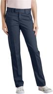 dickies girls stretch straight 12 - trendy pants & capris for girls: find the perfect fit! logo