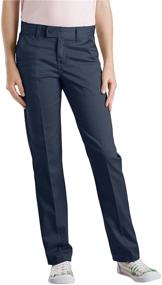 img 3 attached to Dickies Girls Stretch Straight 12 - Trendy Pants & Capris for Girls: Find the Perfect Fit!
