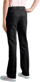 img 2 attached to Dickies Girls Stretch Straight 12 - Trendy Pants & Capris for Girls: Find the Perfect Fit!