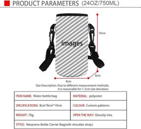 img 2 attached to Freewander Insulated Neoprene Carrier Dragonfly