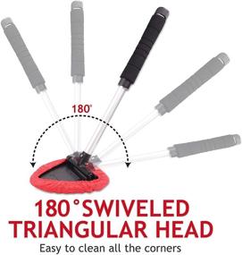 img 2 attached to Unbreakable Extendable Long-Reach Windshield Window Cleaner Tool