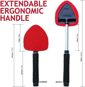 img 3 attached to Unbreakable Extendable Long-Reach Windshield Window Cleaner Tool