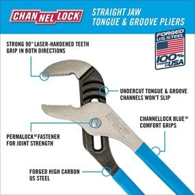 img 3 attached to 🔧 Channellock 440 - 12" Tongue and Groove Pliers