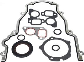 img 3 attached to 🔧 TCS 45993 Timing Front Cover Water Pump Gasket Crankshaft Seal Set for Chevy Silverado, Camaro, GMC Sierra, Yukon, Cadillac, Buick - LS LS1 LS6 LS2 LS3 Compatible
