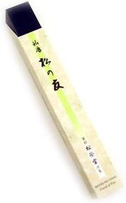 img 2 attached to Shoyeido's Matsu-no-tomo Incense - Friend of Pine Fragrance, 35 Sticks